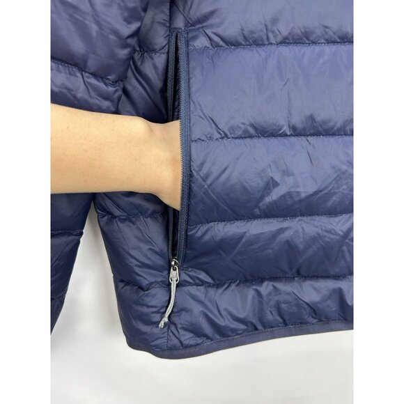 Eddie Bauer Jacket Mens XL Navy Blue Puffer Down EB650 Quilted Coat Outdoors - Picture 7 of 12